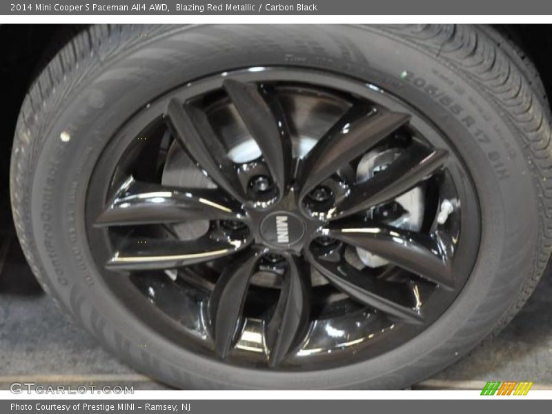 Blazing Red Metallic / Carbon Black 2014 Mini Cooper S Paceman All4 AWD