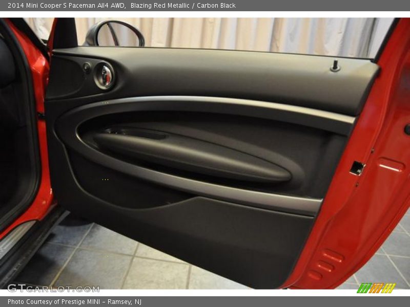 Blazing Red Metallic / Carbon Black 2014 Mini Cooper S Paceman All4 AWD