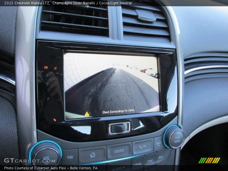 Champagne Silver Metallic / Cocoa/Light Neutral 2013 Chevrolet Malibu LTZ