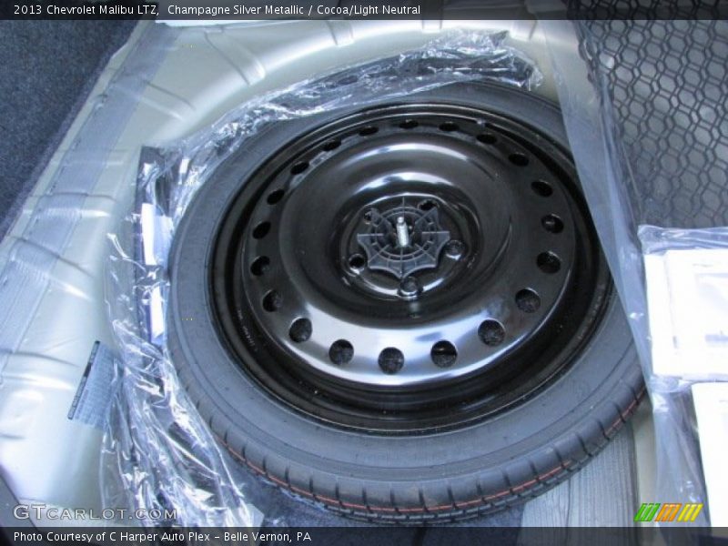 Champagne Silver Metallic / Cocoa/Light Neutral 2013 Chevrolet Malibu LTZ