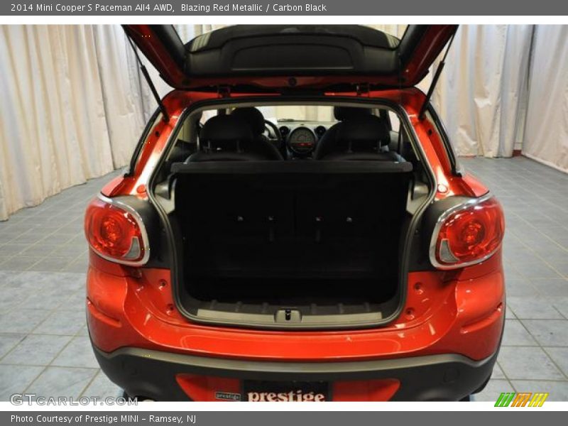 Blazing Red Metallic / Carbon Black 2014 Mini Cooper S Paceman All4 AWD