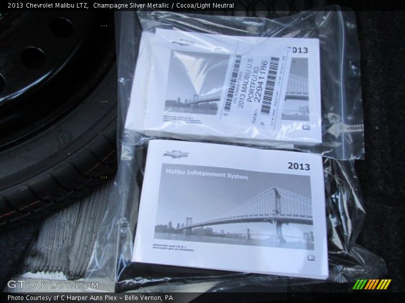 Champagne Silver Metallic / Cocoa/Light Neutral 2013 Chevrolet Malibu LTZ