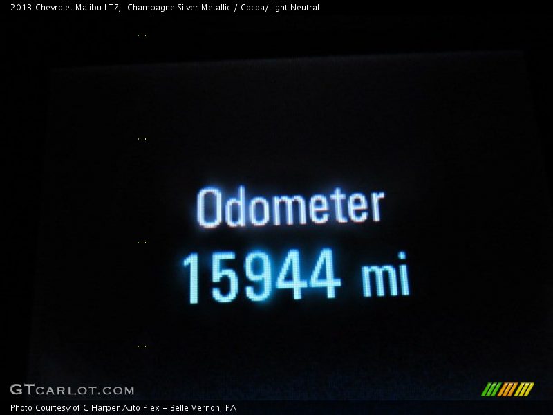 Champagne Silver Metallic / Cocoa/Light Neutral 2013 Chevrolet Malibu LTZ