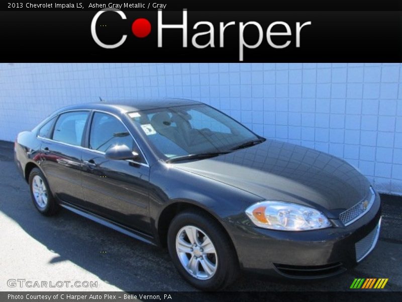 Ashen Gray Metallic / Gray 2013 Chevrolet Impala LS