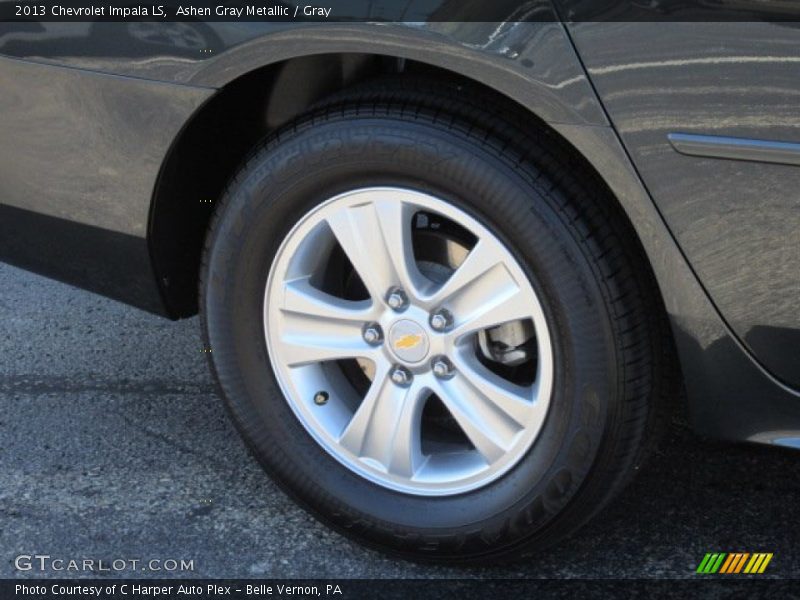 Ashen Gray Metallic / Gray 2013 Chevrolet Impala LS