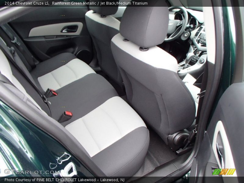 Rainforest Green Metallic / Jet Black/Medium Titanium 2014 Chevrolet Cruze LS