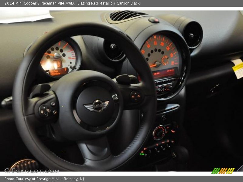 Blazing Red Metallic / Carbon Black 2014 Mini Cooper S Paceman All4 AWD