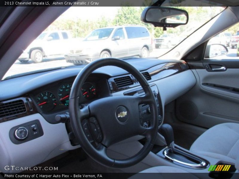Ashen Gray Metallic / Gray 2013 Chevrolet Impala LS