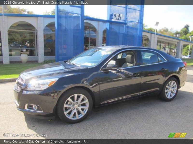 Black Granite Metallic / Jet Black 2013 Chevrolet Malibu LT