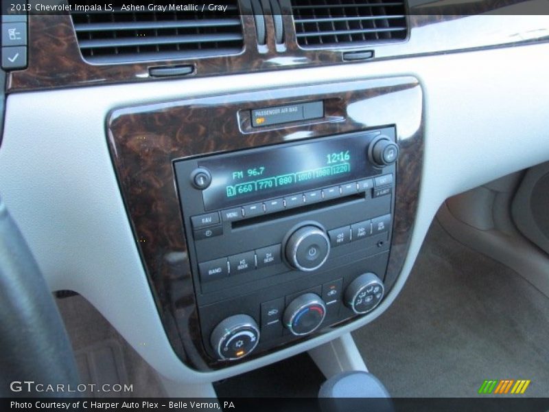 Ashen Gray Metallic / Gray 2013 Chevrolet Impala LS