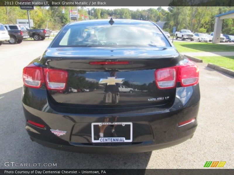 Black Granite Metallic / Jet Black 2013 Chevrolet Malibu LT