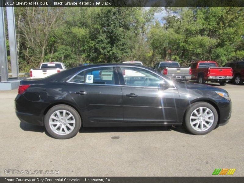 Black Granite Metallic / Jet Black 2013 Chevrolet Malibu LT