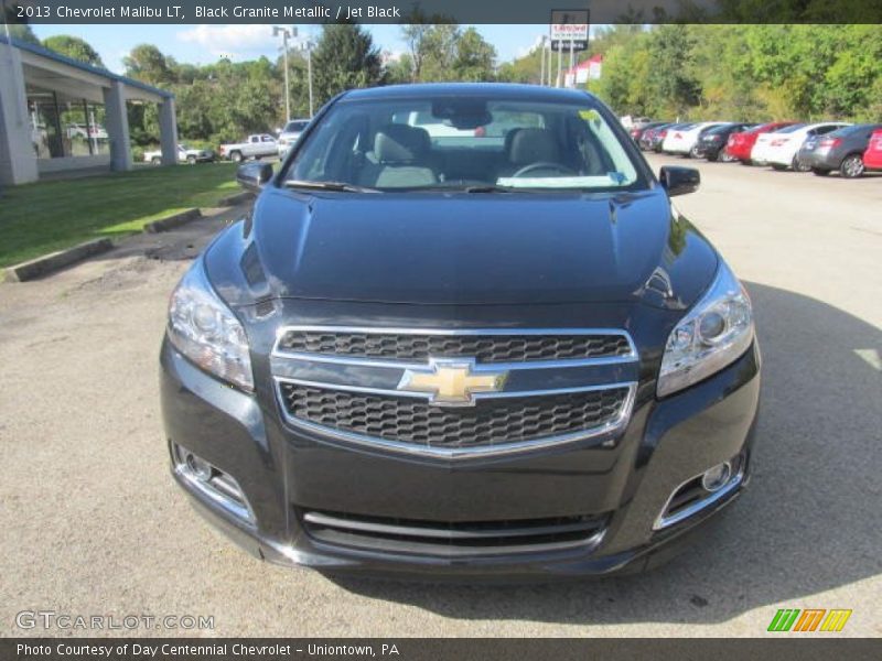 Black Granite Metallic / Jet Black 2013 Chevrolet Malibu LT
