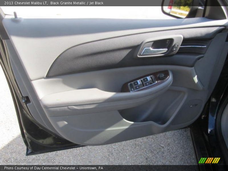 Black Granite Metallic / Jet Black 2013 Chevrolet Malibu LT