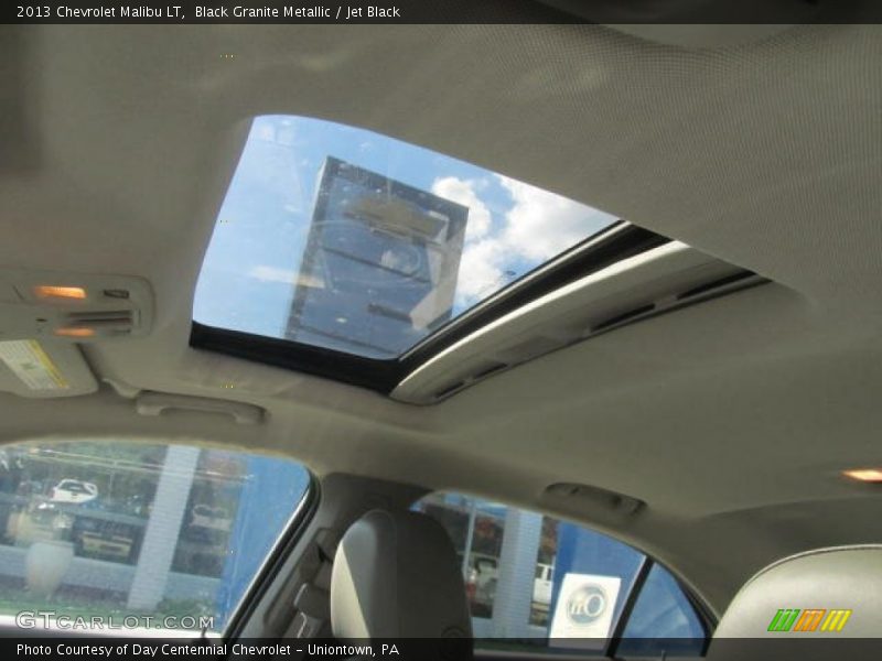 Black Granite Metallic / Jet Black 2013 Chevrolet Malibu LT