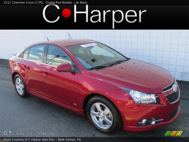 Crystal Red Metallic / Jet Black 2012 Chevrolet Cruze LT/RS