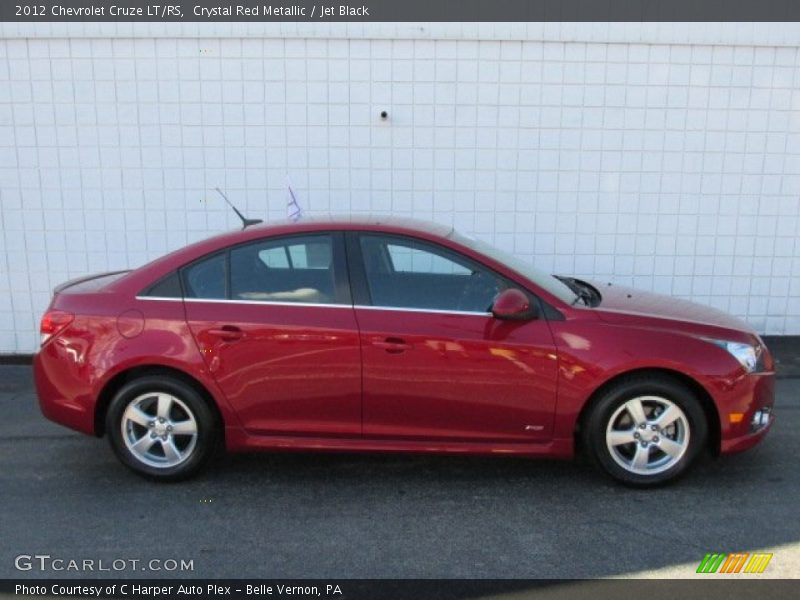 Crystal Red Metallic / Jet Black 2012 Chevrolet Cruze LT/RS