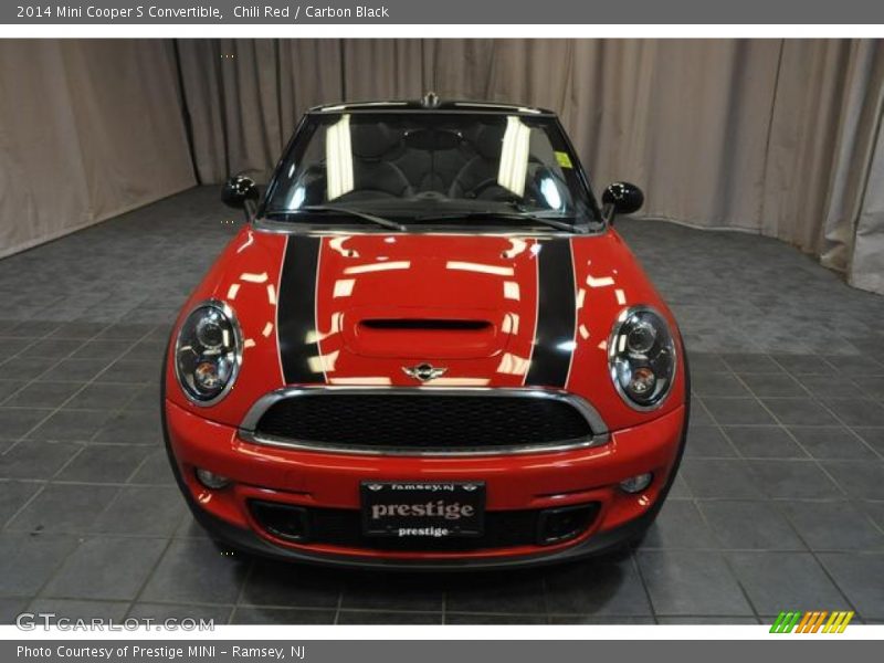 Chili Red / Carbon Black 2014 Mini Cooper S Convertible