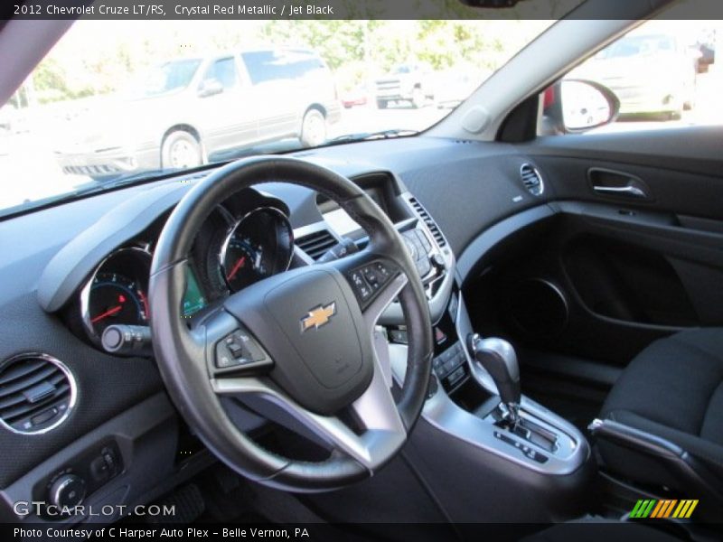 Crystal Red Metallic / Jet Black 2012 Chevrolet Cruze LT/RS