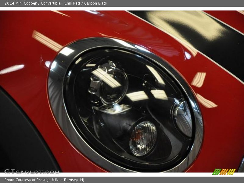Chili Red / Carbon Black 2014 Mini Cooper S Convertible