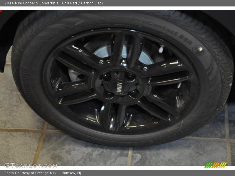 Chili Red / Carbon Black 2014 Mini Cooper S Convertible