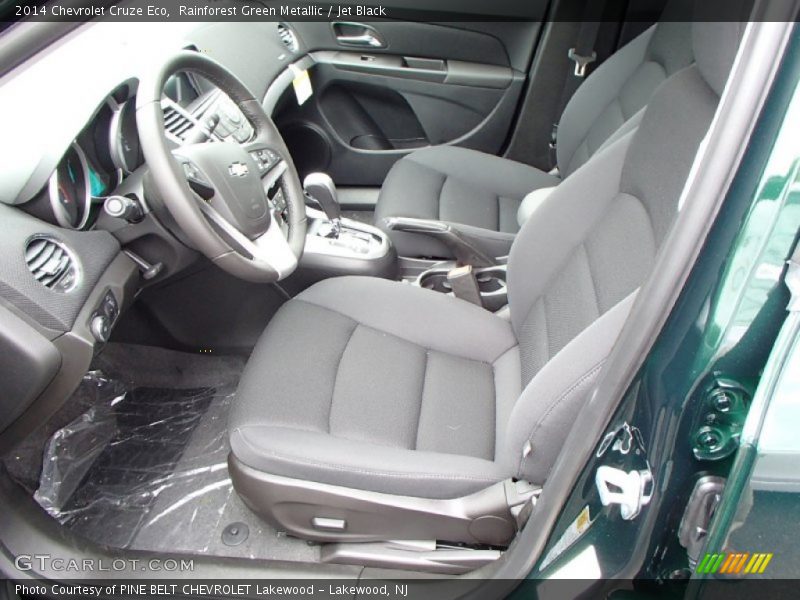 Front Seat of 2014 Cruze Eco