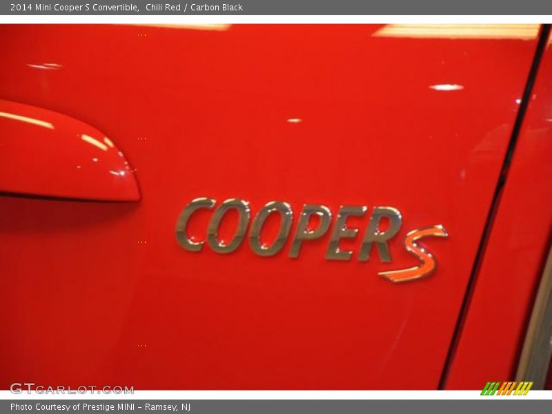 Chili Red / Carbon Black 2014 Mini Cooper S Convertible