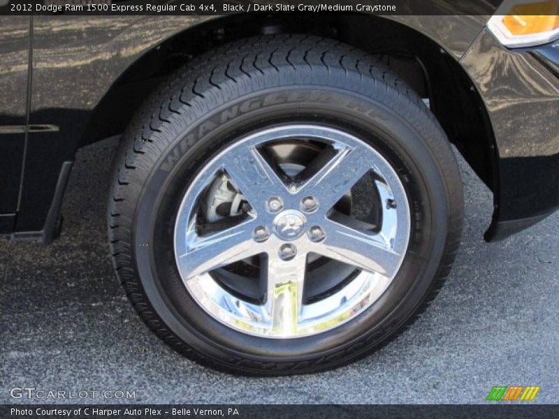 Black / Dark Slate Gray/Medium Graystone 2012 Dodge Ram 1500 Express Regular Cab 4x4