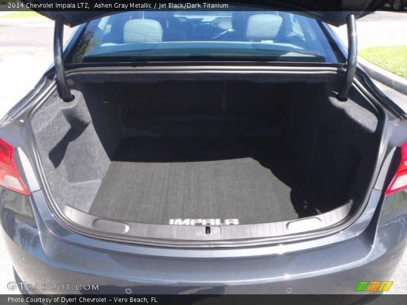 Ashen Gray Metallic / Jet Black/Dark Titanium 2014 Chevrolet Impala LTZ