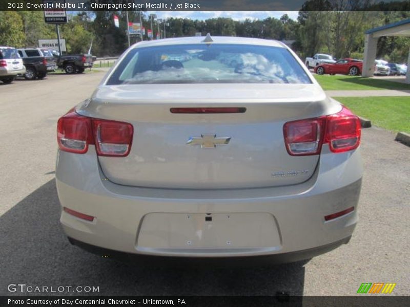 Champagne Silver Metallic / Jet Black 2013 Chevrolet Malibu LT
