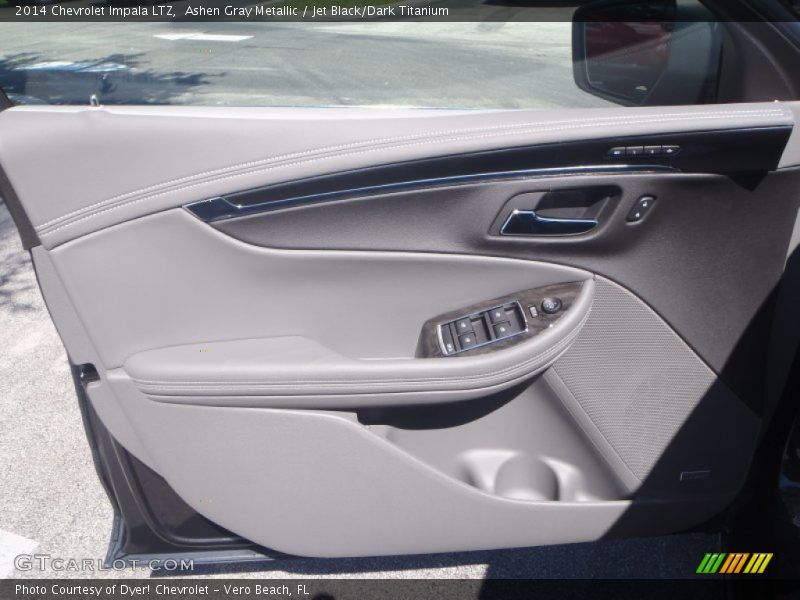 Ashen Gray Metallic / Jet Black/Dark Titanium 2014 Chevrolet Impala LTZ
