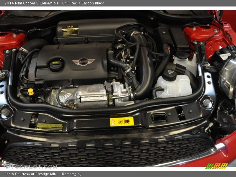 Chili Red / Carbon Black 2014 Mini Cooper S Convertible
