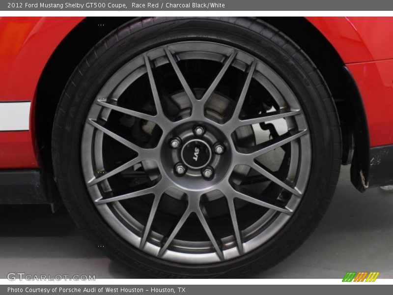 Race Red / Charcoal Black/White 2012 Ford Mustang Shelby GT500 Coupe