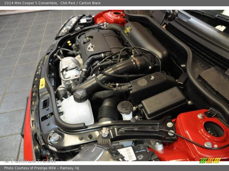 Chili Red / Carbon Black 2014 Mini Cooper S Convertible