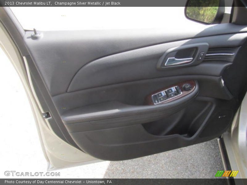 Champagne Silver Metallic / Jet Black 2013 Chevrolet Malibu LT
