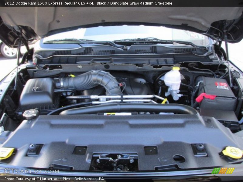 Black / Dark Slate Gray/Medium Graystone 2012 Dodge Ram 1500 Express Regular Cab 4x4