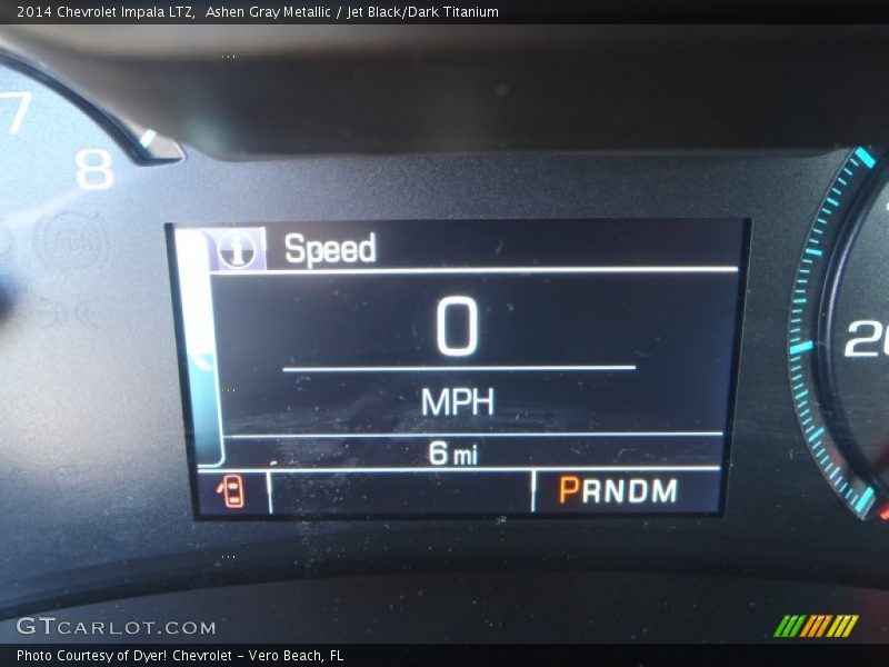 Ashen Gray Metallic / Jet Black/Dark Titanium 2014 Chevrolet Impala LTZ