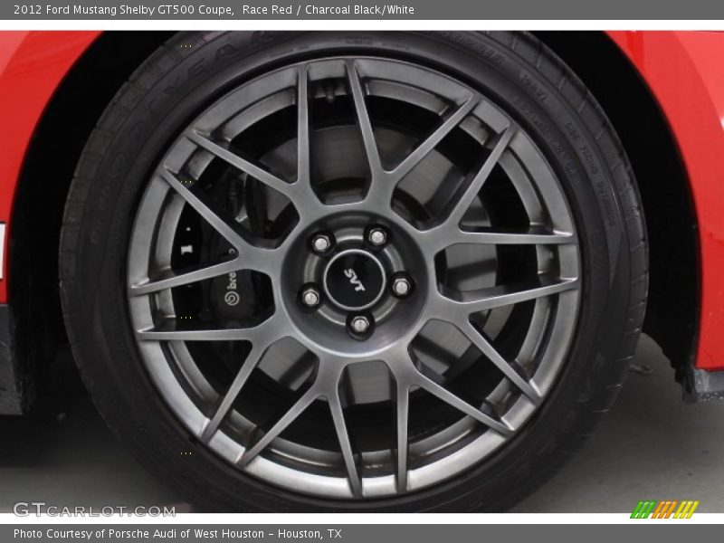 Race Red / Charcoal Black/White 2012 Ford Mustang Shelby GT500 Coupe