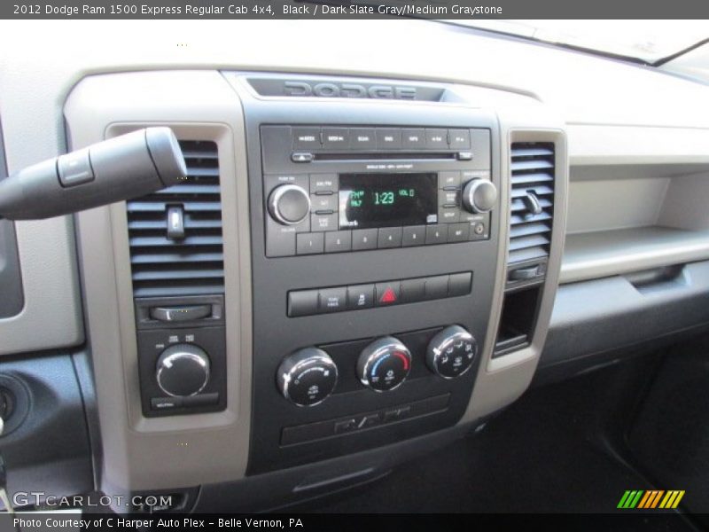 Black / Dark Slate Gray/Medium Graystone 2012 Dodge Ram 1500 Express Regular Cab 4x4