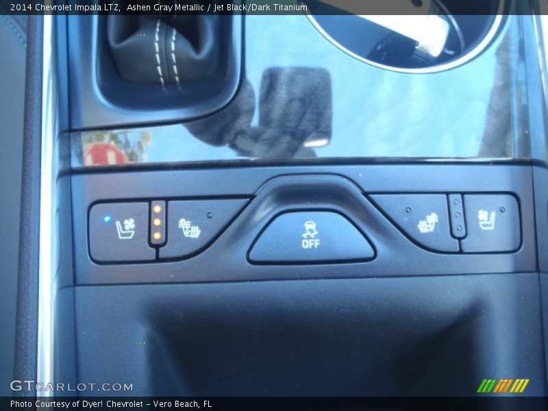 Ashen Gray Metallic / Jet Black/Dark Titanium 2014 Chevrolet Impala LTZ