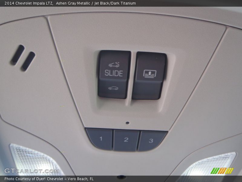 Ashen Gray Metallic / Jet Black/Dark Titanium 2014 Chevrolet Impala LTZ
