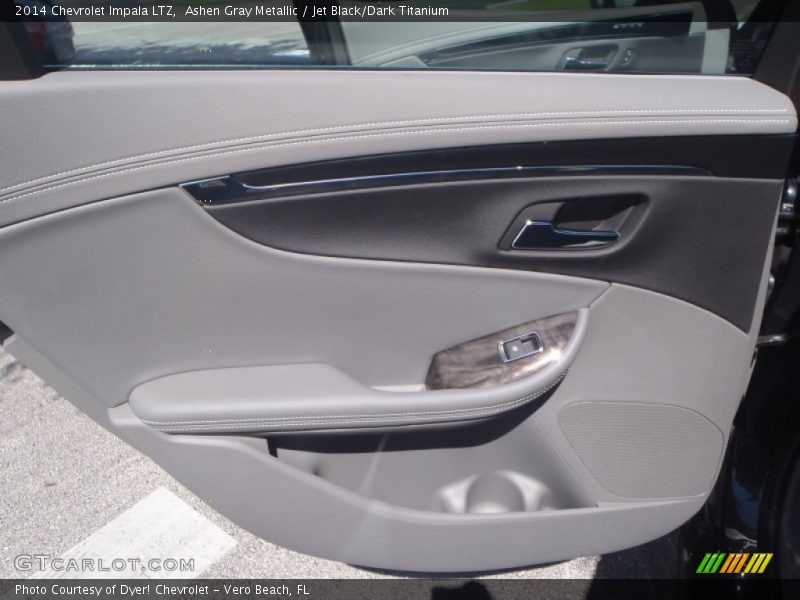 Ashen Gray Metallic / Jet Black/Dark Titanium 2014 Chevrolet Impala LTZ