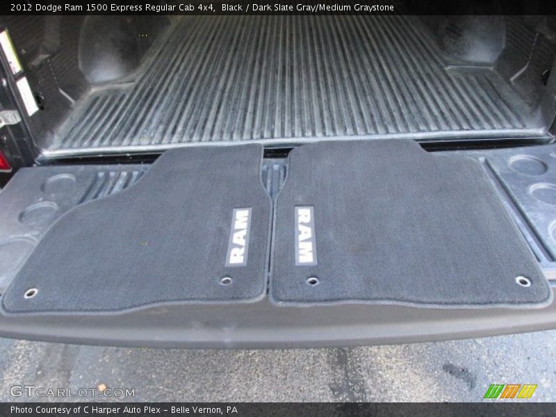 Black / Dark Slate Gray/Medium Graystone 2012 Dodge Ram 1500 Express Regular Cab 4x4