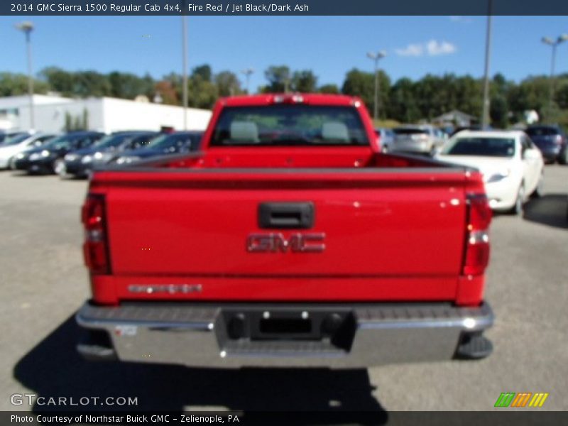 Fire Red / Jet Black/Dark Ash 2014 GMC Sierra 1500 Regular Cab 4x4