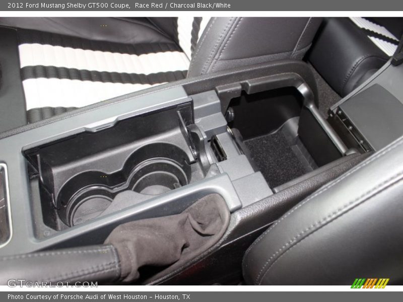 Race Red / Charcoal Black/White 2012 Ford Mustang Shelby GT500 Coupe