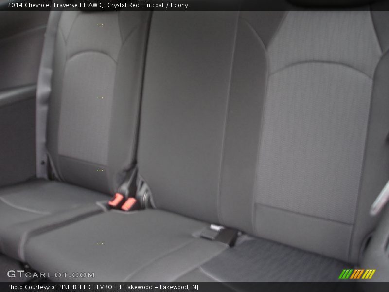 Crystal Red Tintcoat / Ebony 2014 Chevrolet Traverse LT AWD