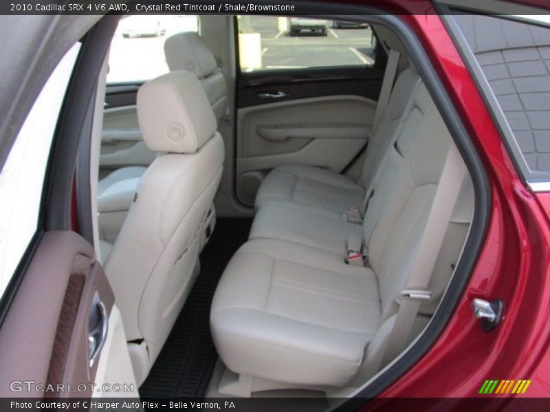 Crystal Red Tintcoat / Shale/Brownstone 2010 Cadillac SRX 4 V6 AWD