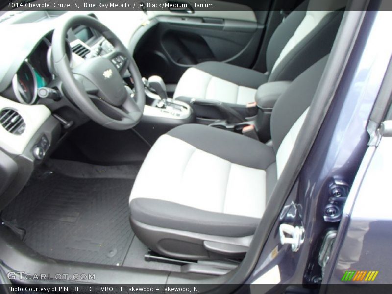 Blue Ray Metallic / Jet Black/Medium Titanium 2014 Chevrolet Cruze LS
