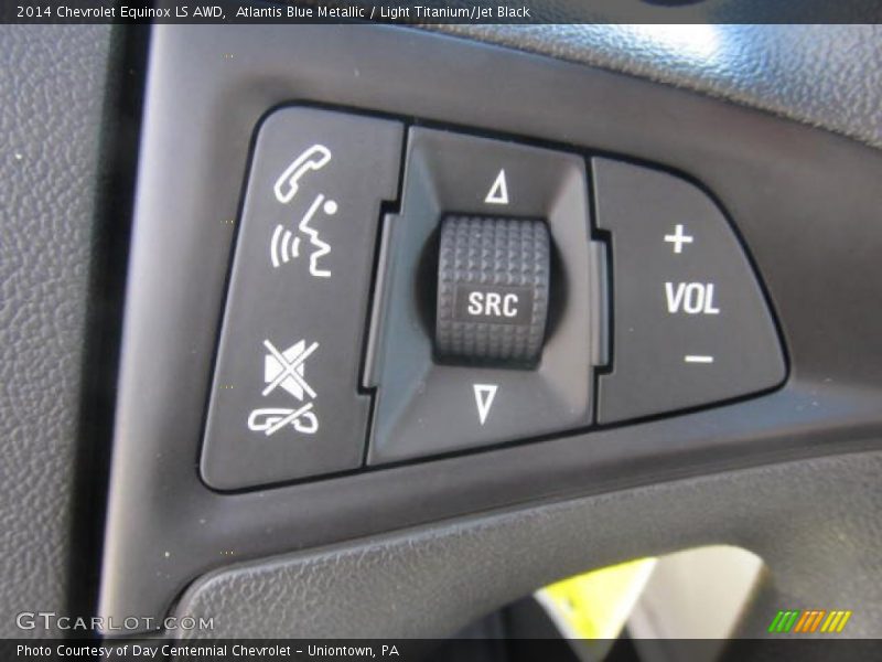 Atlantis Blue Metallic / Light Titanium/Jet Black 2014 Chevrolet Equinox LS AWD