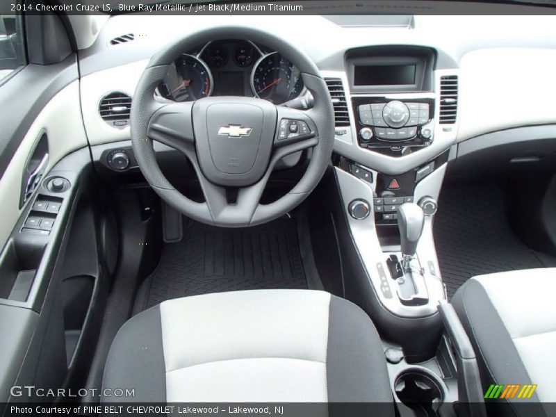Blue Ray Metallic / Jet Black/Medium Titanium 2014 Chevrolet Cruze LS